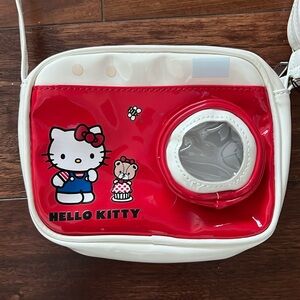 New Hello Kitty Camera Bag Crossbody, Red & White, New With Tag!